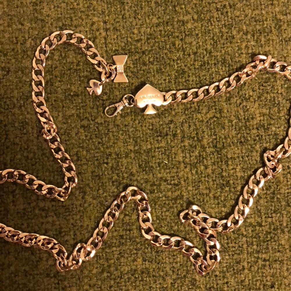 Kate Spade New York Gold chain belt